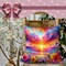 Tropical Sunset Beach Pillow Covers 18x18, Beachy Room Decor Aesthetic, Coastal Outdoor Pillow Covers, Floral Pillow Covers, Coastal Room Decor